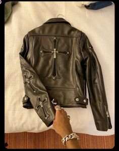 Chrome Hearts Leather, Soft Goth, Mode Zara, Fashion Moodboard, Concept Clothing, Design Clothing, Guys Clothing Styles, Chrome Hearts, Fashion Items