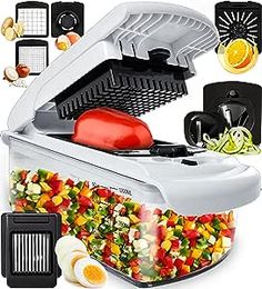 an image of a vegetable chopper with all the ingredients