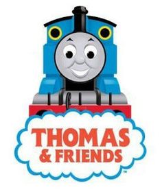 the thomas and friends logo is shown