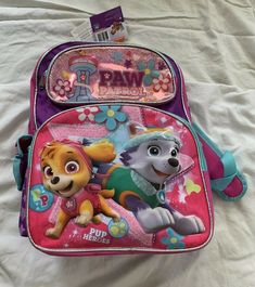 Paw Patrol 16" school Backpack******sale, specious and not pricy***** | eBay Paw Patrol Backpack, Skye Paw, Cool Swords, School Backpack, Senior Year, School Backpacks, Paw Patrol, Swords, Lunch Box