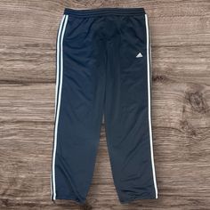 -Brand New -Adjustable Waistband & Cuff -Dark Navy Color W/ White Stripes Navy Adidas, Adidas Track Pants, Track Pant, Adidas Track, Adjustable Waistband, Adidas Pants, Blue Adidas, Womens Sweatpants, Navy Color