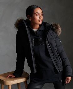 Superdry Everest Ella Bomber Jacket - Women's Jackets and Coats The North Face Coats Puffy, The North Face Puffer Coat Women, Affordable The North Face Winter Outerwear, Luxury Sporty Hooded Jacket For Cold Weather, Luxury Navy Puffer Jacket For Winter, Luxury Black Puffer Jacket For Winter Sports, Luxury Down Puffer Jacket For Winter Sports, Luxury Sporty Puffer Jacket For Winter Sports, Zalando Winter Jacket