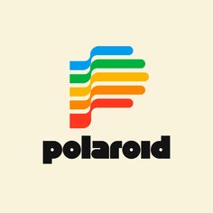 the logo for polaroid, an electronic device manufacturer that is producing and selling products