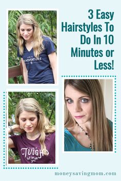 For busy women with medium to long hair, easy hair styles just got easier with our 10-minute styles! Perfect for the busy woman who wants to look her best without the hassle. Easy Mom Hairstyles, Medium To Long Hair, Everyday Hair, Makeup Hacks Beauty Secrets, Busy Woman, Mom Hairstyles, Survival Mode, Hair Easy