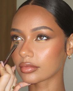 No Make Up Make Up Look, Natural Glam Makeup, Brown Skin Makeup