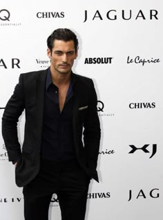 David Gandy hr David Gandy Suit, David Gandy Style, Classic Black Suit, David James Gandy, David James, All Day Everyday, David Gandy, Black Suit