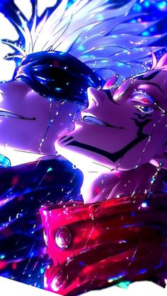 Beau Gojo And Sukuna, Gojo Sukuna, Colorful Anime, Swag Wallpaper, Anime Picture Hd, Anime Lock Screen Wallpapers, Animation Wallpaper, Love Animation