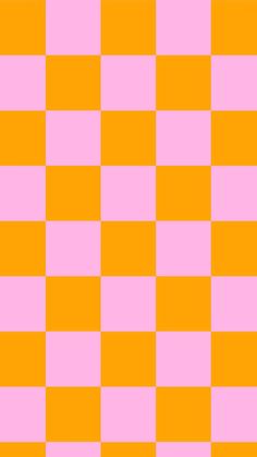 an orange and pink checkerboard pattern that is very similar to the same background