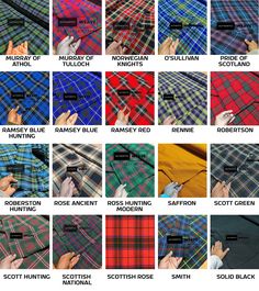 Welcome to The Largest Collection of Tartan Fabrics. Celtic Attire offers 160 Tartan fabrics in ready to ship category and we can weave your own custom tartan also. Our Tartan fabrics are made of 100% acrylic that is a full synthetic material. This fabric is great for kilt making, great plaid, upholstery, crafts and clothing, jackets and waistcoats and anything that you can imagine in fashion. Available in 160 Colors 16 Oz Weight  54 Inches Standard Length Machine Washable Custom Tartan Weaving Tartan Weaving, Sweden Map, Quilting Humor, Bible History, Tartan Fabric, Sewing Diy, Scottish Tartans, Kilt, Crochet Toys