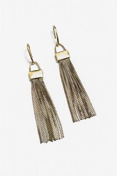 Offering a sense of elegance and style, the Tassel Drop Earrings are equal parts versatile and fun. Featuring strands of brass-tone metal suspended from a traditional fishhhook back, these effortless earrings can be worn with casual and elevated styles. Pair with classic trousers and a silk button-down for a posh work look. Johnny Was Women's Tassel Drop Earrings in Brass Yellow, Silk/Brass Formal Brass Earrings With Latkans, Formal Brass Latkan Earrings, Elegant Oxidized Metal Danglers, Gold Oxidized Finish Danglers, Elegant Gold Danglers With Oxidized Finish, Yellow Gold Brass Earrings With Latkans, Brass Latkan Danglers, Brass Danglers With Latkans, Brass Latkans Danglers