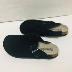 These Shoes Are Brand New Never Been Worn. They Are Very Similar To The Ones That I Have That Are By Birkenstock On Most Identical. Please Look At The Pictures *Select Items Only, Must Like Or Bundle 4 Items With To Receive Special Offer* Burken Stocks Shoes, Black Birkenstock Clogs, Clog Outfit, Birkenstock Mules, Black Birkenstock, Birkenstock Men, Mule Flats, Black Clogs, Birkenstock Black