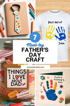 father's day crafts for kids to make