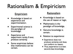 two different types of racism and empiricism are shown in the text below