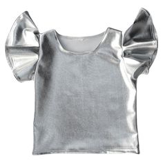 Beautiful top with groovy sleeves shinny. this item is a perfect statement piece.  80% polyester, 20% spandex  Machine wash Made in the USA Disco Style Shiny Tops For Night Out, Trendy Metallic Top For Evening, Trendy Metallic Tops For Evening, Shiny Disco Style Top For Evening, Glamorous Shiny Tops For Spring, Glamorous Metallic Shimmer Tops, Shiny Tops For Party Season, Trendy Metallic Tops For Party, Trendy Metallic Tops For Party Season