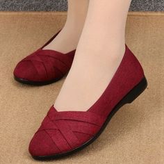 Flat Heel Fabric Canvas Shoes, Fabric Canvas Shoes With Flat Heel, Spring Fabric Flats, Fabric Canvas Shoes With Round Toe, Round Toe Fabric Canvas Shoes, Flat Canvas Shoes, Spring Fabric Slip-ons, Spring Fabric Flats With Round Toe, Casual Fabric Flats For Spring