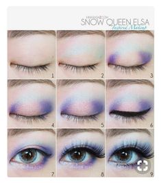 Elsa Makeup, Makeup Kawaii, Goth Make Up, Shadow Tutorial, Maquillage On Fleek, Makeup You Need, Kawaii Makeup, Fest Outfits, Disney Makeup