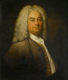 an old painting of a man with white hair