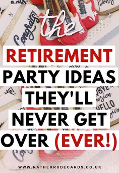 DIY creative retirement party ideas for coworkers leaving party ideas Cute Retirement Party Ideas, Retirement Surprise Ideas, Retirement Table Decorations Ideas For Men, Retire Party Ideas, Birthday And Retirement Party Ideas, Decoration For Retirement Party, Retirement Party Ideas Decorations Diy, Retirement Birthday Party, Retirement Home Activities Ideas