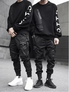 Hip Hop Cargo Pants, Techwear Fashion, Streetwear Pants, Streetwear Mode, Crazy Outfits, Joggers Pants, Tactical Pants, Streetwear Men, Long Trousers