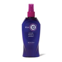 Miracle Leave-in 10 oz It's a 10 Miracle Leave-in 10 oz.  |  Sally Beauty Best Leave In Conditioner, Hair Color Removers, Stop Hair Breakage, Grey Hair Coverage, Bouncy Hair, Light Nails, Hair Control, Sally Beauty, Styling Cream