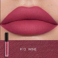 Matte Lipgloss, Smudge Proof Lipstick, Long Lasting Matte Lipstick, Matte Lipstick Shades, Lip Gloss Cosmetics, Nude Lip Gloss, Lipgloss Lips, Lipstick Kit, Red Lip Makeup