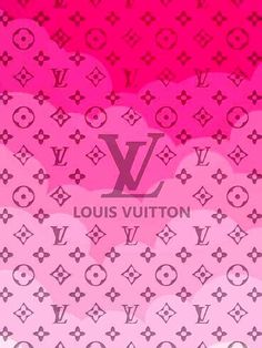 the louis vuitton wallpaper is purple and blue