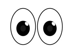 an eyeball with two large eyes and one big eyeballs on the front side