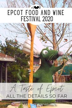 the epcot food and wine festival is set to take place in front of disney's animal kingdom