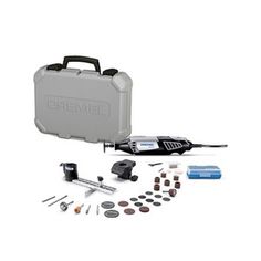 the dremel tool kit includes tools such as drill, screwdriver and other items