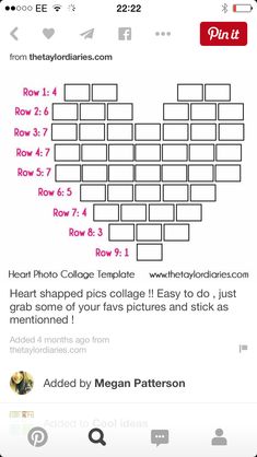 the diagram shows how many rows of numbers are arranged