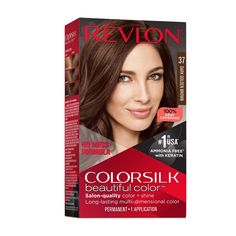 Packaging may vary No mess, non-drip formula for easy to use at-home color application. ColorSilk Beautiful Color™ is the #1 hair color in the USA*. The ammonia-free hair color delivers 100% gray coverage and salon-quality color and shine. Achieve rich, long lasting hair color at home! Hair is left silky, shiny, healthy and in better condition than before you colored it after each box. Revlon’s 3D Color Gel Technology™ delivers natural looking, multi-tonal color from root to tip providing defini Beautiful Hair Dye, Revlon Hair Color, Ammonia Free Hair Color, How To Dye Hair At Home, Revlon Colorsilk, Revlon Color, 3d Color, Hair Color Formulas, Long Hair Color