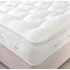 the mattress is made and ready to be used for bedding or as a pillow