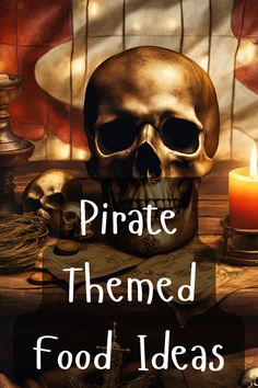 pirate party ideas Easy Pirate Decorations, Pirate Party Foods, Pirate Halloween Food, Pirate Theme Food Ideas, Pirate Birthday Party Food Ideas