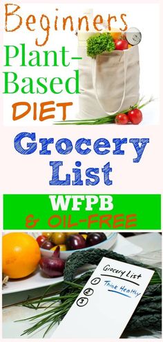 grocery list for beginners with vegetables and fruits