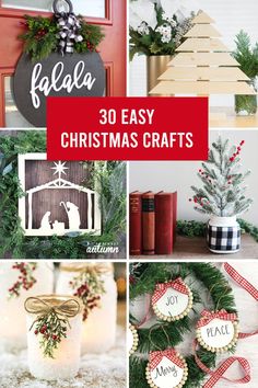 christmas crafts that are easy to make