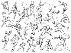 an image of various poses and body shapes