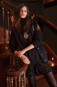 Statement Sweaters, Ralph Lauren Looks, Ralph Lauren Women, Ralph Lauren Collection, Fashion Show Collection, Fall 2017, Women Clothing Boutique