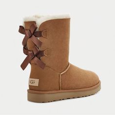 Ugg Bailey Bow Boot In Chestnut Size 8 Worn Once, Like New. Bow Ugg, Ugg Bailey Bow, Wishlist Ideas, Bailey Bow Uggs, Bow Boots, Ugg Bailey, Shoes Ugg, Boots Ugg, Bailey Bow