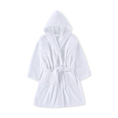 Wrap up your little one in something cozy and soft. The Clean Design Home Youth Hooded Robe gives them the absorbency of a towel in the style of a bath robe. Linen Bathrobe, Bath Store, Hooded Robe, Shower Curtain Decor, Decorative Blankets, Clean Design, Lifestyle Brand, Large White, Lifestyle Brands