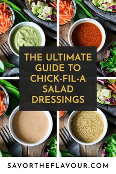 the ultimate guide to chick - fla salad dressings