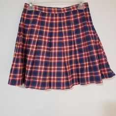 Urban Outfitters Daisy Street Pleated Plaid Mini Skirt Size Xs. Nwt. B32 Pleated Plaid Skirt, Button Down Denim Skirt, Blue Plaid Skirt, Cheetah Skirt, Floral Skater Skirt, Skirt Top Set, Red Plaid Skirt, Pink Midi Skirt, Mini Pleated Skirt