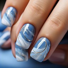 Discover vibrant summer nail designs! Click the link above for endless inspiration and make your nails shine this season! #SummerNails #NailArt 🌽 Nail 2024, Nails Chrome, Art Hacks, Chrome Nail, Fake Nails With Glue, Blue Nail