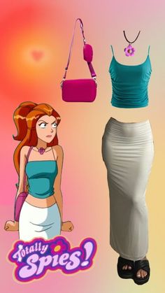 Spy Outfit, Hawaii Summer, Mode Hippie, Totally Spies, Looks Party, 2000s Fashion Outfits, Cartoon Outfits, Swaggy Outfits