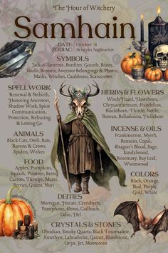 Things To Do On Samhain, Samhain Cleansing Ritual, Harvest Witch Aesthetic, Hallows Eve Rituals, Rituals For Samhain, Samhain Art Pagan, Samhain Grimoire Page, 2024 Sabbats, Samhain Sigil