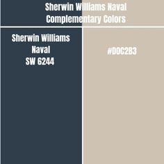 the color scheme for sherylin williams's complementary colors, including blue and gray