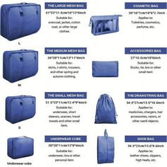 the instructions for how to pack a travel duffel bag with multiple compartments and handles