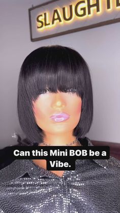 Perruque BoB courte droite avec frange Baisi fabriquée à la machine – BAISI HAIR Very Short Bob Black Women, Layered Bob Hairstyles For Black Women, Very Short Bob, Bob Wigs For Black Women, Short Hair Images, Short Sassy Hair, Layered Bob Hairstyles, Sassy Hair, Short Bob Wigs