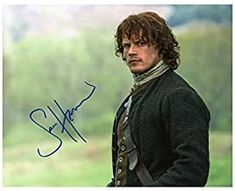 an autographed photo of the actor sam stark