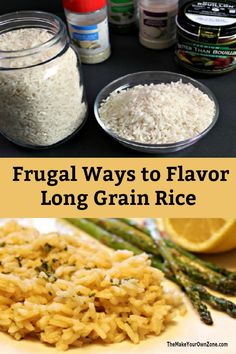 frugal ways to flavor long grain rice