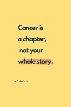 Make cancer just a chapter of your story. Our journal helps you document and move forward. Click to explore the journal. | inspirational quotes about fighting cancer  | inspirational quotes about surviving cancer  | inspirational quotes battling cancer  | inspirational cancer quotes | cancer quotes| breast cancer quotes | fighting cancer quotes | positive cancer quotes | badass cancer quotes | short breast cancer quotes | strong woman fighting cancer quotes | cancer quotes and sayings | Remission Quotes, Quotes About Surviving, Quotes Badass, Doctor Quotes, Quotes Strong, Morning Quotes For Him, Choose Happiness